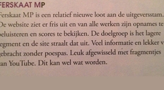 Dat lezen we graag!