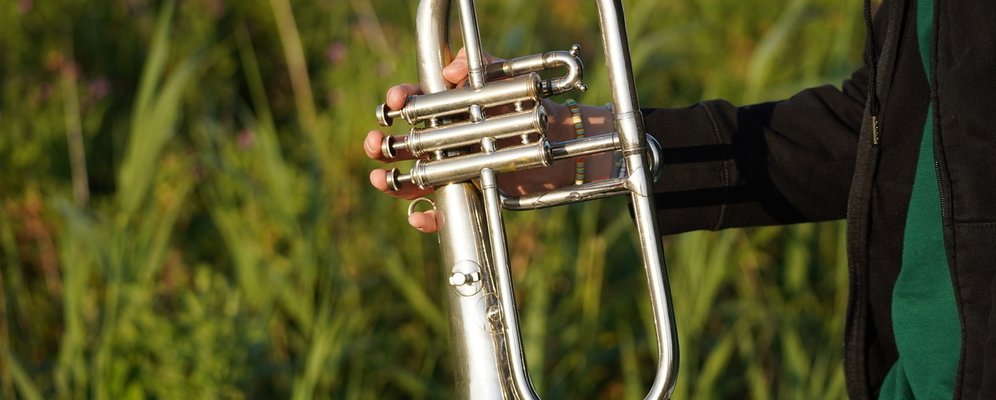 Fanfare bladmuziek foto