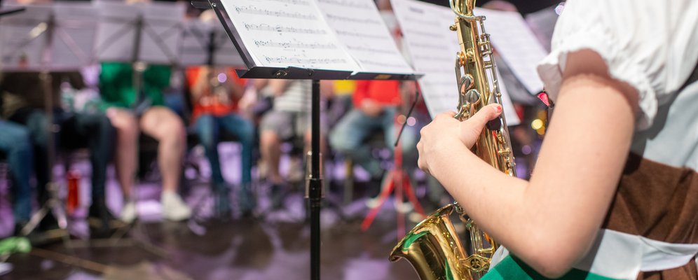 Harmonie bladmuziek foto