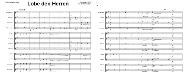 Lobe den Herren